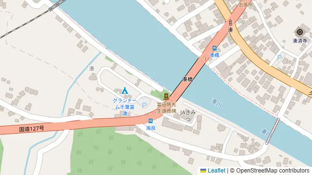 グランドーム千葉富津の周辺地図
