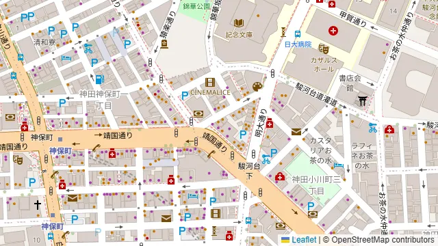 貸会議室・レンタルスペース ルームス水道橋店の周辺地図