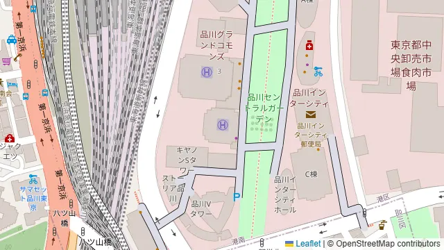 DON CONA CONERY 品川の周辺地図