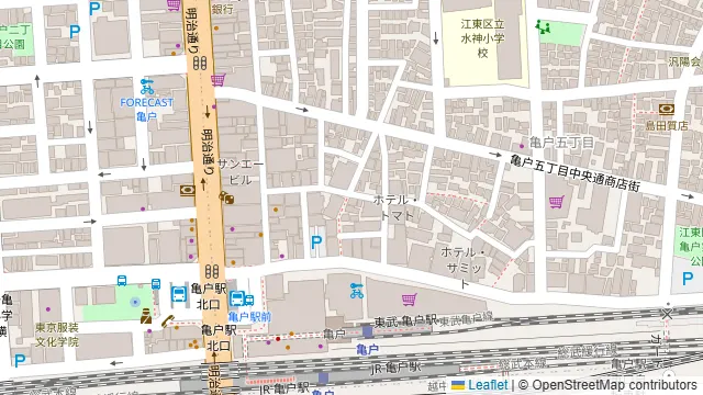 Gadget.1 ガジェットワンの周辺地図