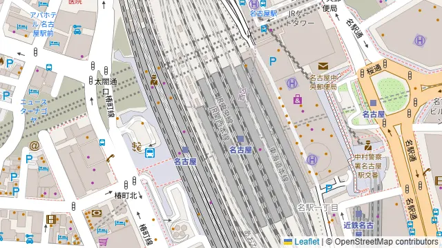 牛タンと牡蠣 個室居酒屋 Kurosawa 名古屋駅店の周辺地図