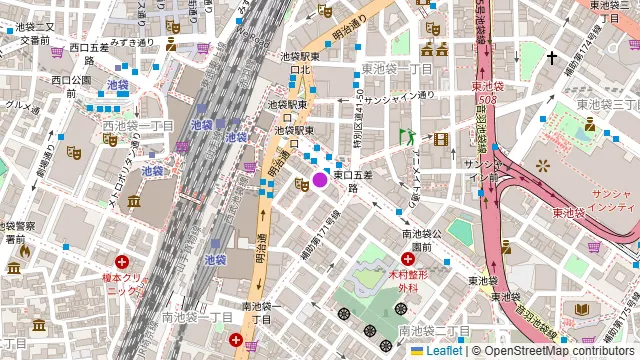 CheeseTable 池袋店の周辺地図