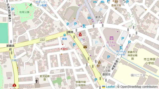 キスミットドア開南オフィスの周辺地図