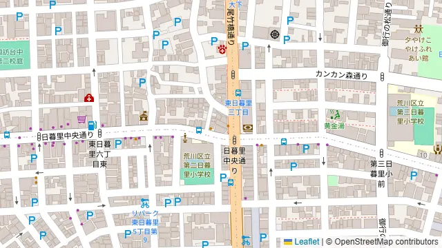 大衆居酒屋リリーの周辺地図