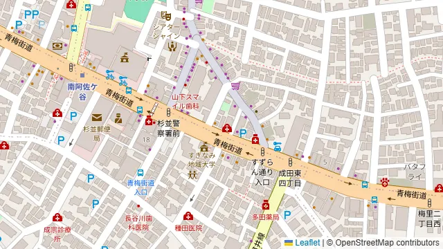 鉄板居酒屋 呑輝の周辺地図