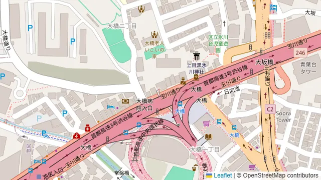 らんぷの周辺地図