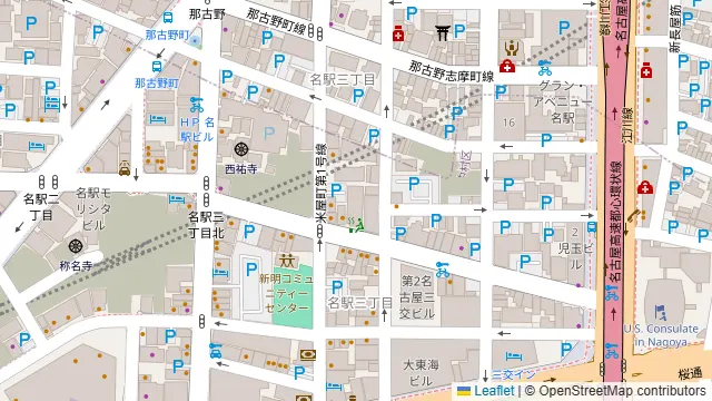BIS-TRIA gatsbyの周辺地図