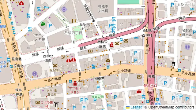 おすすめ屋 PREMIUM名古屋駅店の周辺地図