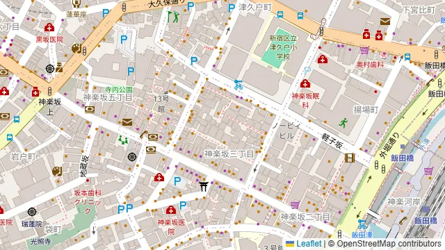 latte All day dinnerの周辺地図