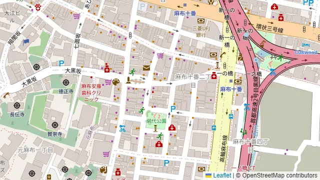 Lau-Lau(ラウラウ) 麻布十番店の周辺地図