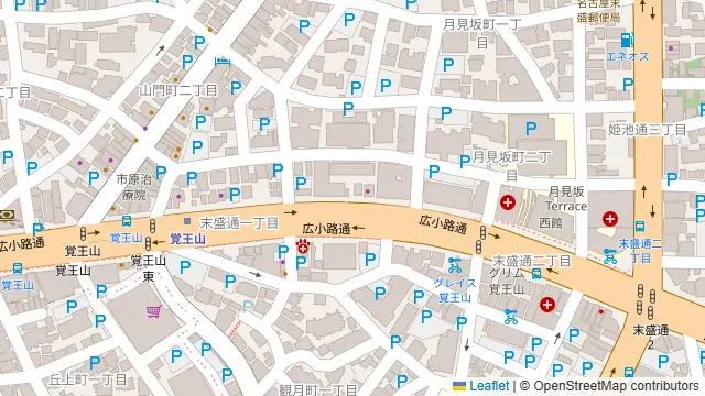 SSS(スリーエス)の周辺地図
