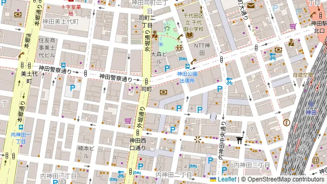 みんなの会議室 神田の周辺地図