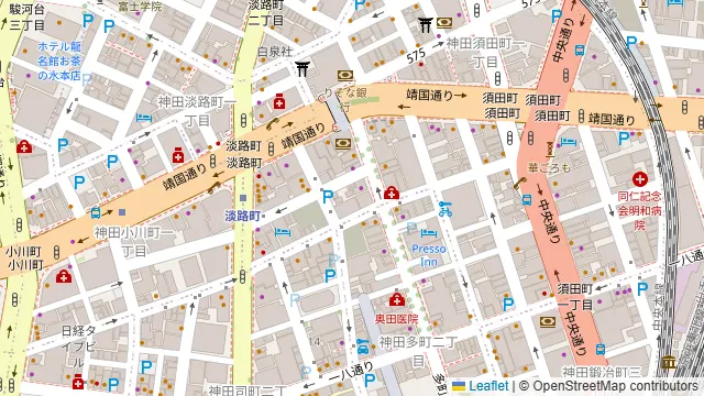 和味和酒 KOKORIの周辺地図