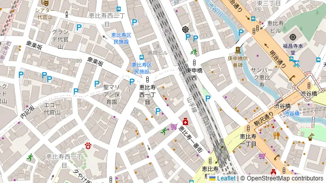 酒場ひまり堂の周辺地図