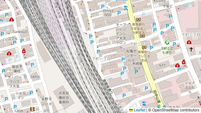 Moon大宮の周辺地図
