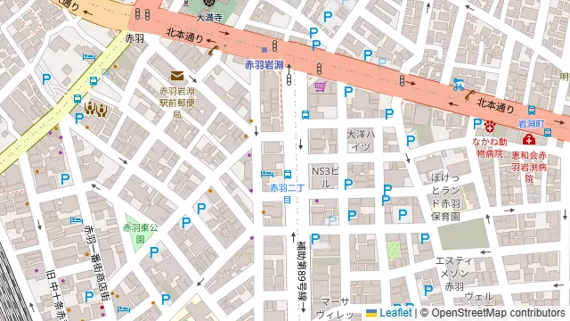 赤羽レンタルスペースの周辺地図