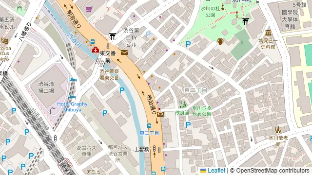 dining & bar KITSUNE 渋谷の周辺地図