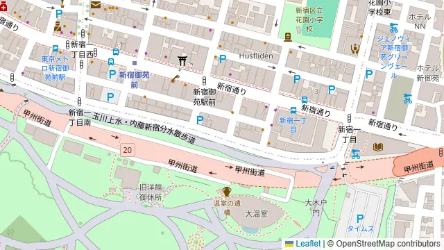TIME SHARING 新宿御苑前 壱丁目参番館8Aの周辺地図
