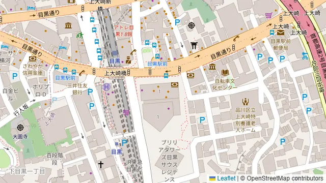 TOKYO DREAM 目黒駅前店の周辺地図