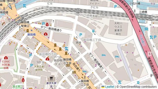 ダイニングバー Rupo ルポ 飯田橋の周辺地図