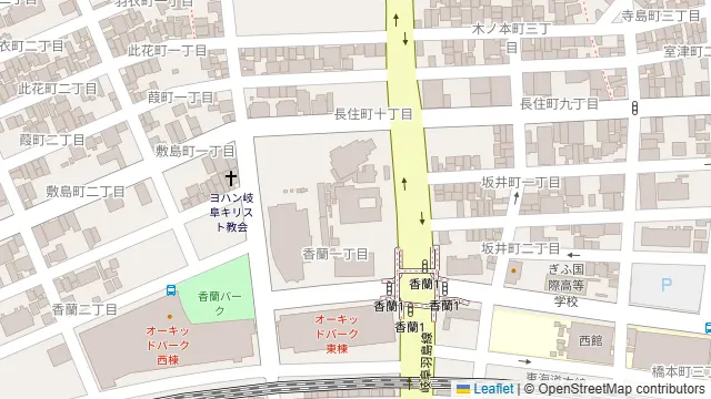 NEEDS岐阜 by T&G WEDDING(旧アーフェリーク迎賓館岐阜)の周辺地図