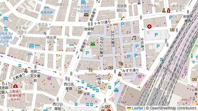 GreenGarden 池袋の周辺地図