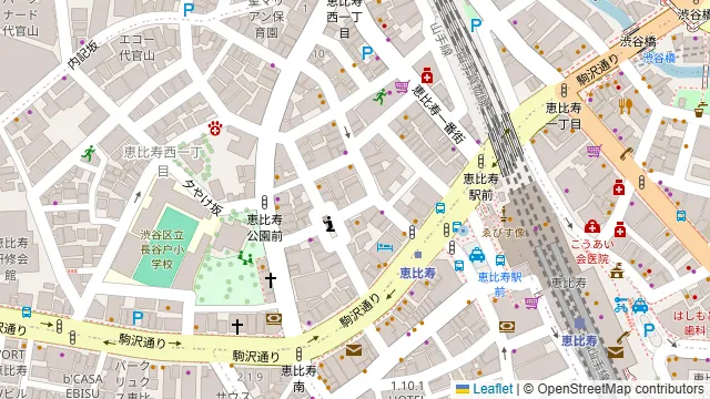 Dining VT Violet Tiger 恵比寿店の周辺地図