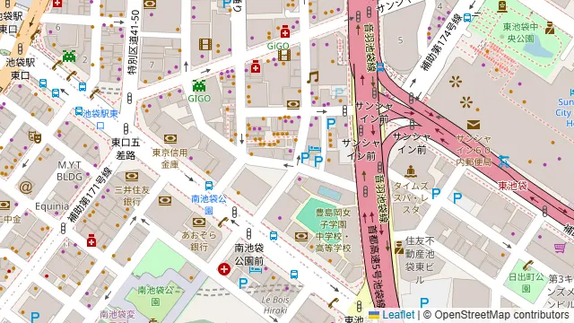 Bar Cielの周辺地図