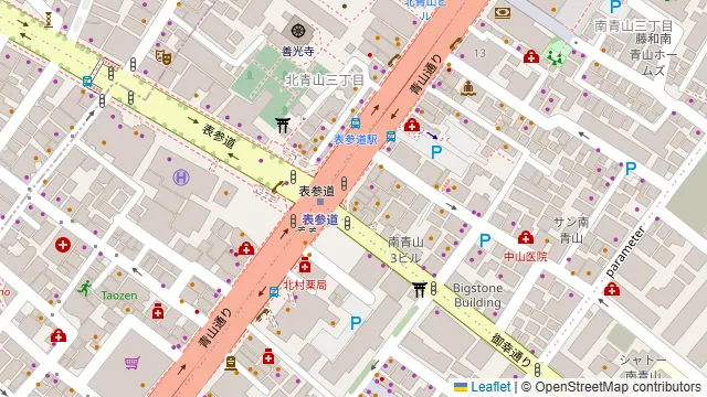 WALL&WALLの周辺地図