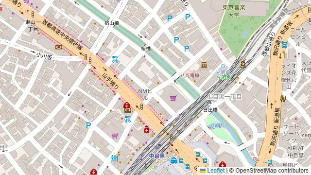 Blissの周辺地図