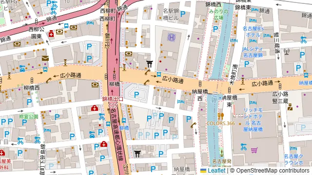 レンタルスペースALBEの周辺地図