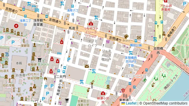 NEO酒場 てふてふ 上野店の周辺地図