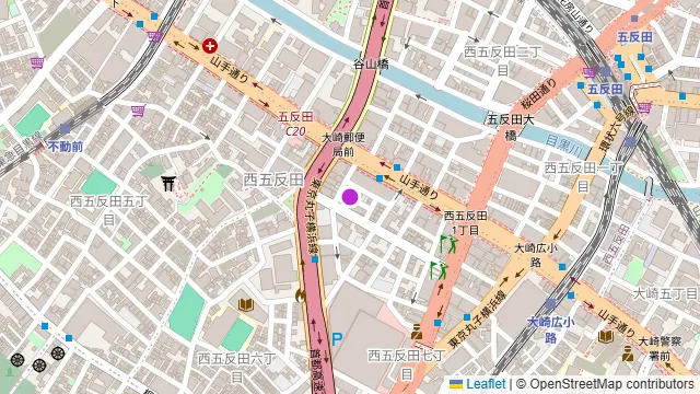 LAMP 五反田駅前店の周辺地図