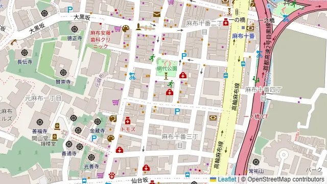 LA FRAGRANTEの周辺地図
