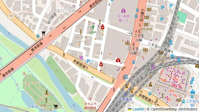カドヤ商店の周辺地図