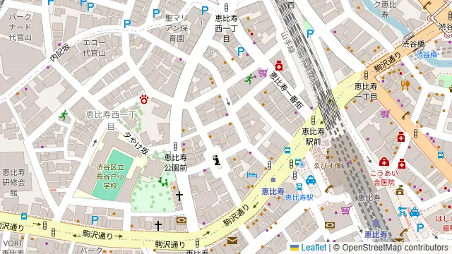 恵比寿酒場 ヤミツキヤ 恵比寿駅前店の周辺地図