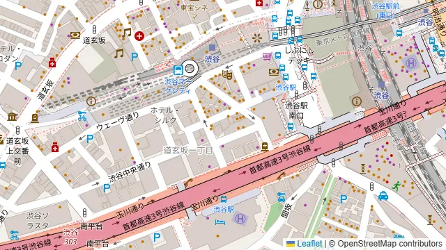 渋谷ガーデンルーム4Fの周辺地図
