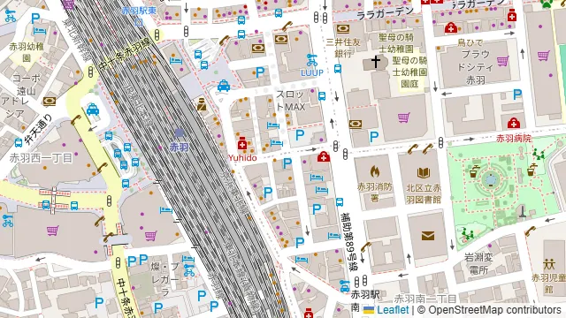 とろけ酒場 赤羽駅前店の周辺地図