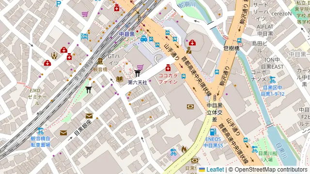 SPACE CYANの周辺地図