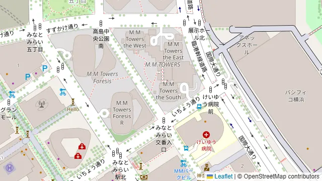 International cuisine subzeroの周辺地図