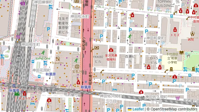 グリルバル 秋葉原店の周辺地図