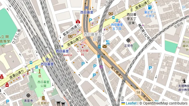 いざかや 漁火の周辺地図
