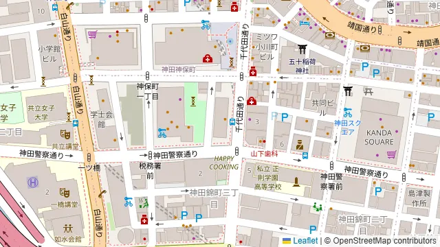 GOOD MORNING CAFE 神田錦町の周辺地図