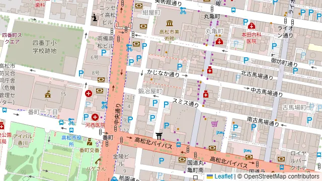瀬戸内ダイニング 朔 SAKUの周辺地図