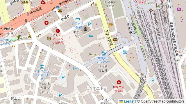 肉とワインの酒場 Wolfun 新宿店の周辺地図