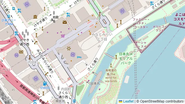 世界のビール博物館 横浜店の周辺地図