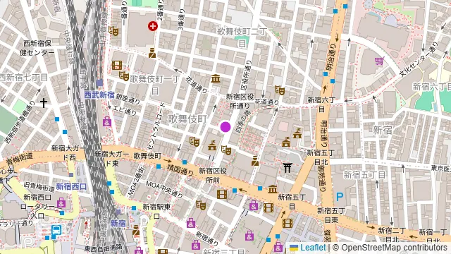 和モダン個室居酒屋 地鶏・うにしゃぶ はながこい 新宿御苑前の周辺地図