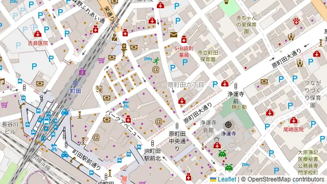 バグース 町田東口店の周辺地図