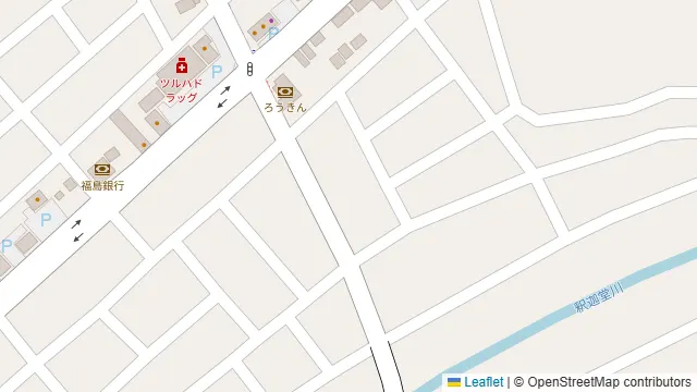 SHARE KITCHEN（Rough Laugh 須賀川店）の周辺地図