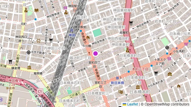 個室居酒屋 番屋 神田駅前店の周辺地図